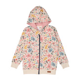 Mini Fleurs - Veste Sweat
